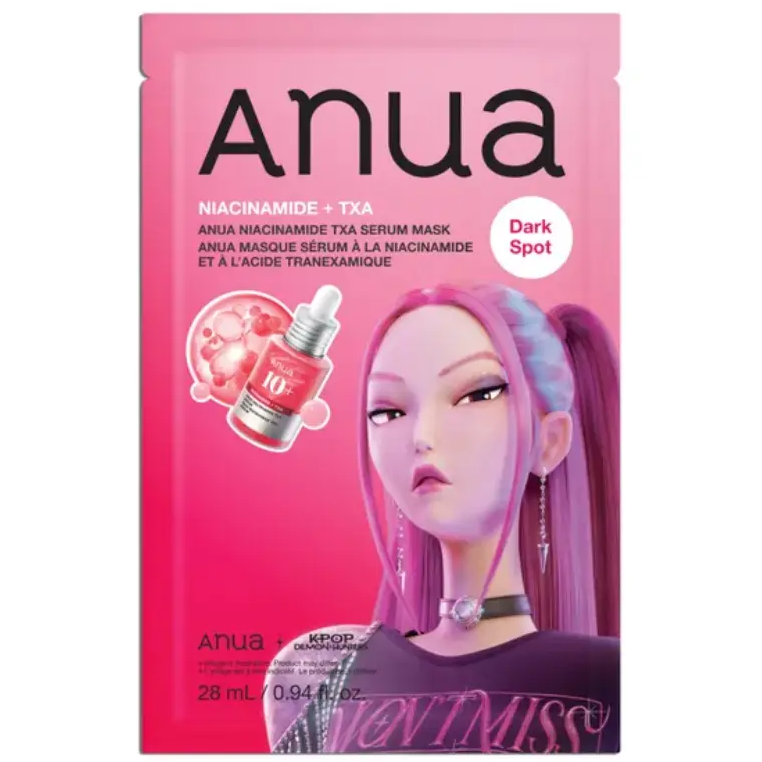 Anua - Kpop Demon Hunters Niacinamide TXA Serum Mask 28ml. (Pack of 3)