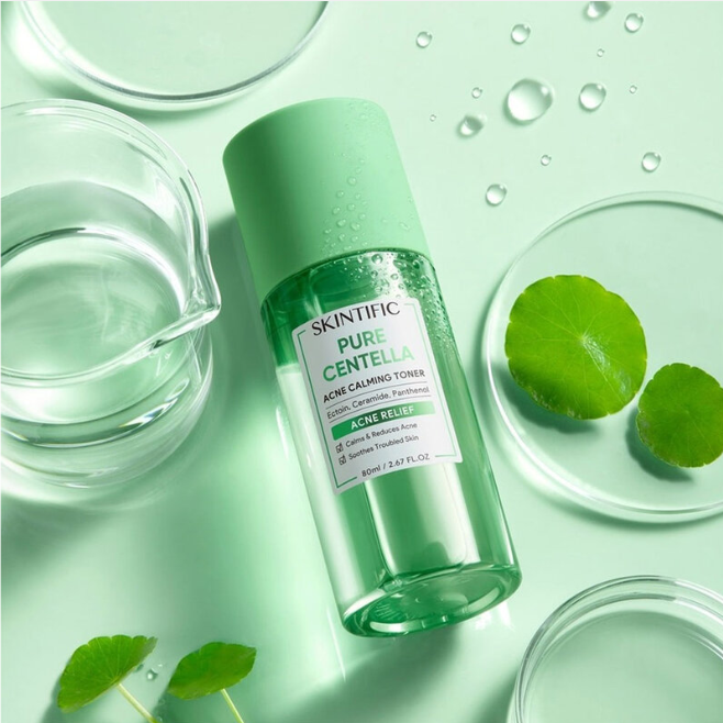 Skintific - Pure Centella Acne Calming Toner 80ml.