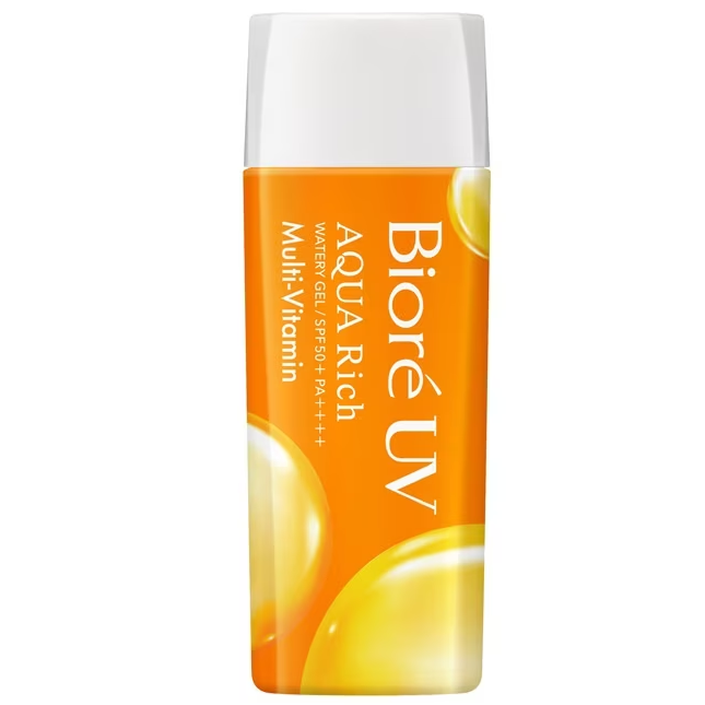Biore - UV Aqua Rich Watery Gel Multi-Vitamin SPF50+ PA++++ 90ml.