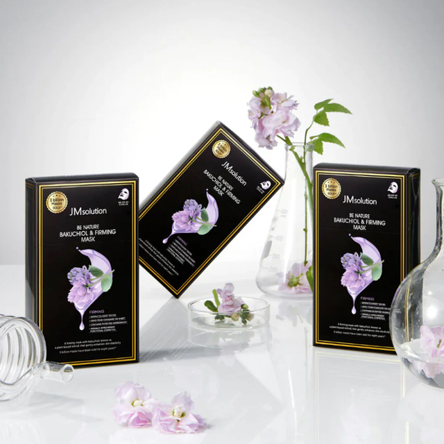 JM Solution - Be Nature Bakuchiol & Firming Mask 24ml. (Pack of 3)