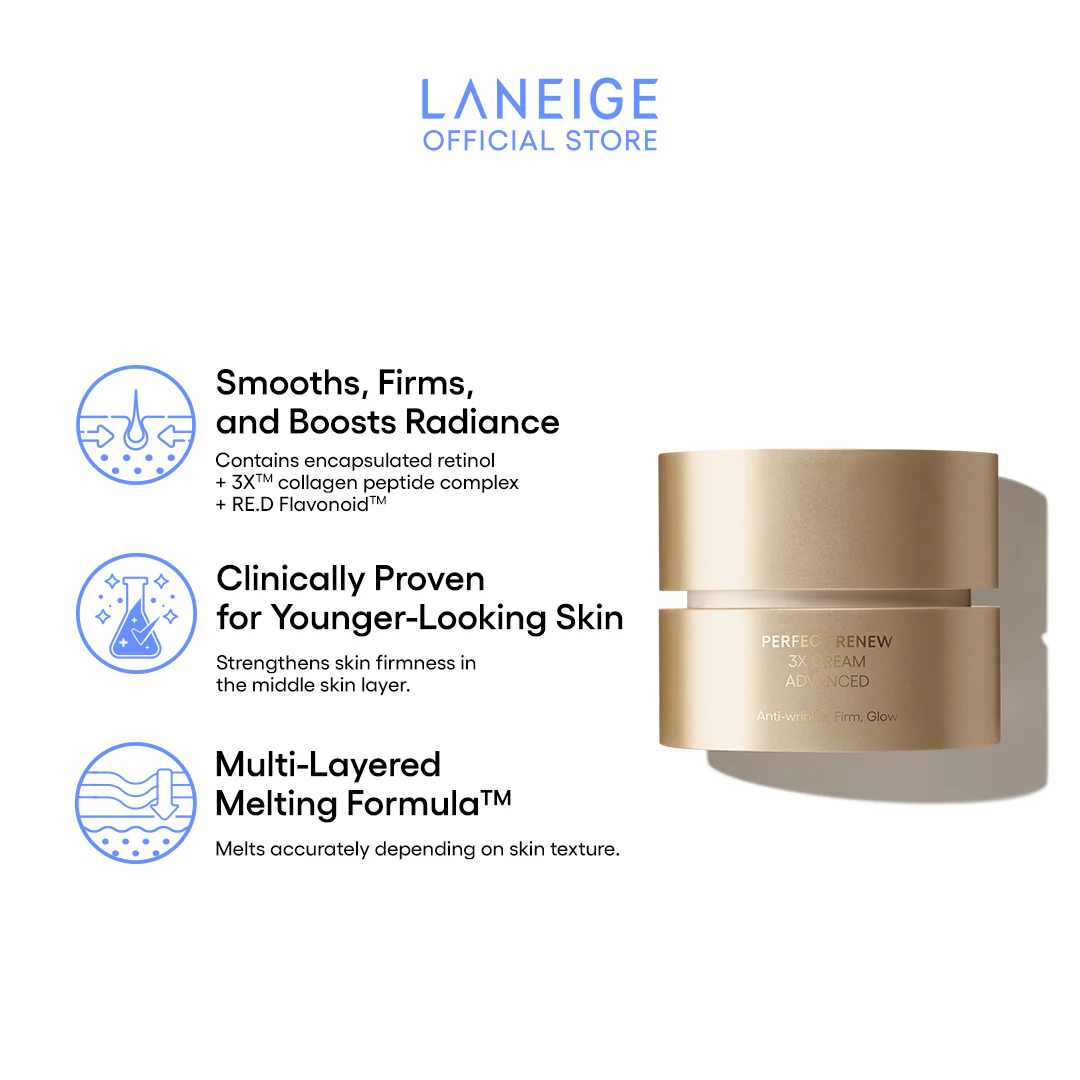 Laneige - Perfect Renew 3X Cream Advanced 50ml.