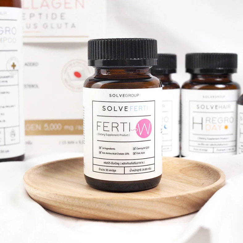 Solve Hair - Ferti-W (30 Capsules)