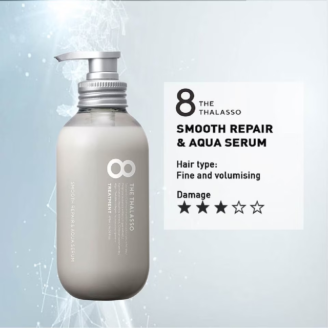 8 THE THALASSO - Smooth Repair & Aqua Serum Treatment 475ml.