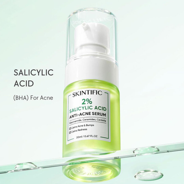 Skintific - 2% Salicylic Acid Anti Acne Serum 50ml.