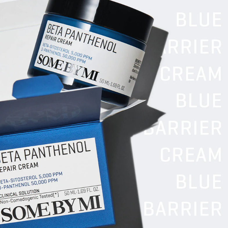 SOME BY MI - Bundle of 1x Beta Panthenol Repair Cream 50ml. + 1x Beta Panthenol Repair Daily Mask (30 Sheets)