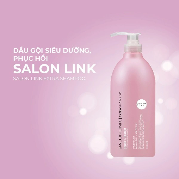 Kumano Yushi - Salon Link Repair & Protect Extra Shampoo 1000ml.