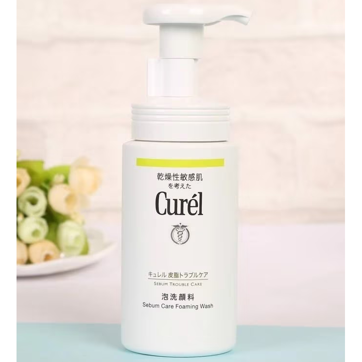 Curel - Curél Sebum Trouble Care Sebum Care Foaming Facial Wash 150ml.
