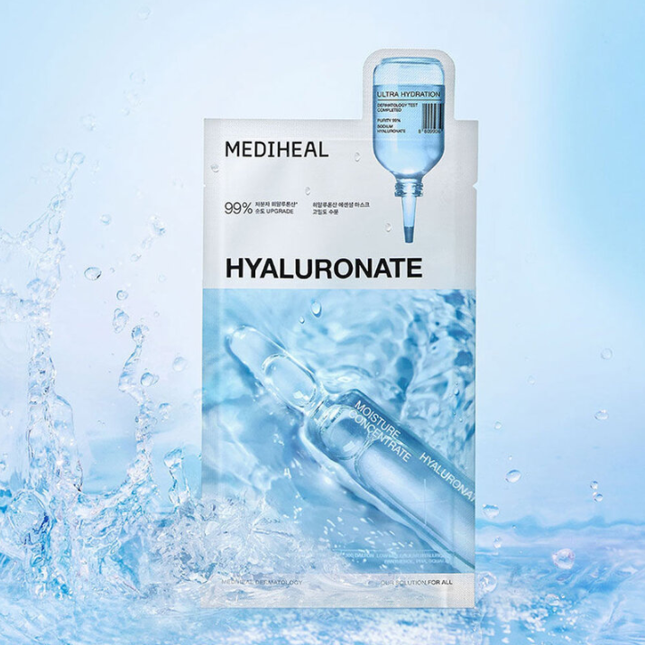 Mediheal - Hyaluronate Essential Mask Ultra Hydration 24ml. (Pack of 4)