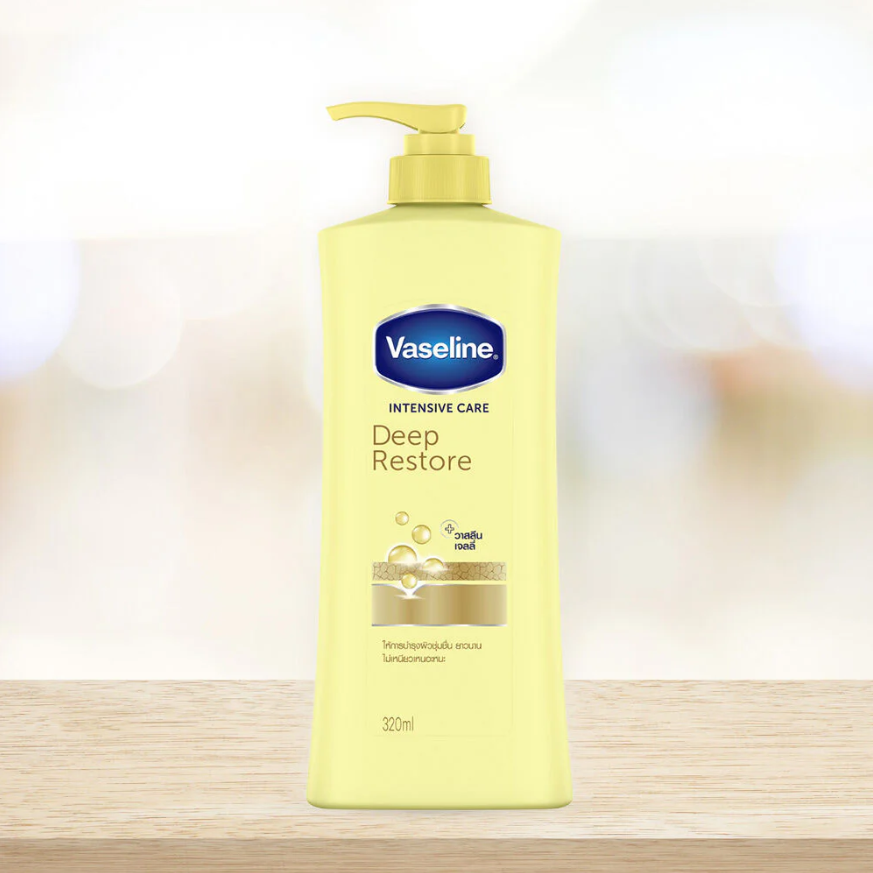 Vaseline - Intensive Care Lotion Deep Restore Yellow 320ml.