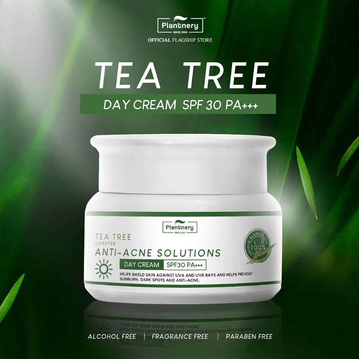 Plantnery - Tea Tree Day Cream SPF30/PA+++ 50g.