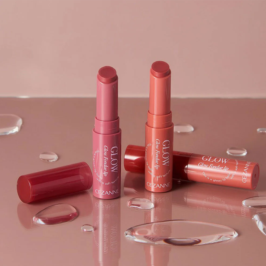 Cezanne - Glow Fondue Lip #02 Lazy Rose 2.8g.