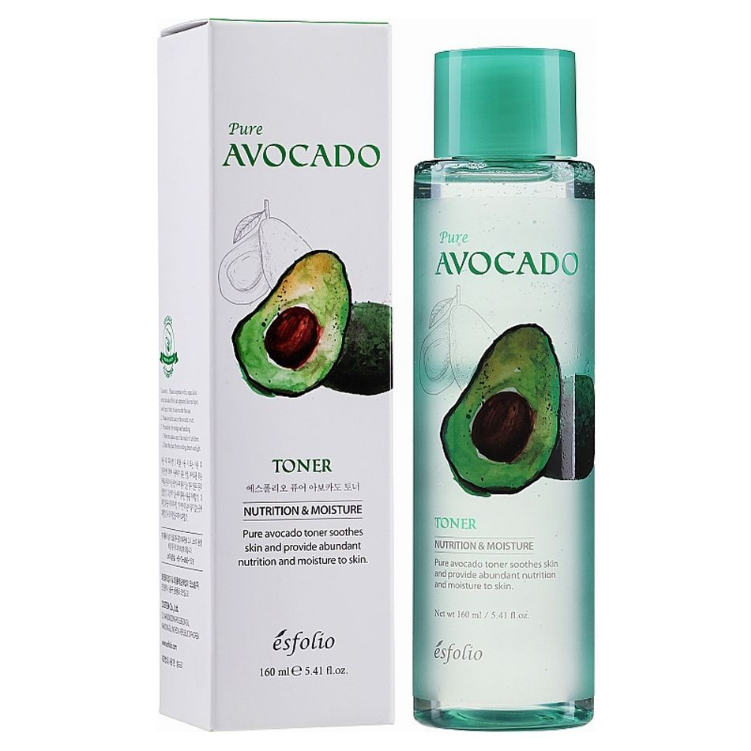 Esfolio - Pure Avocado Toner 160ml.