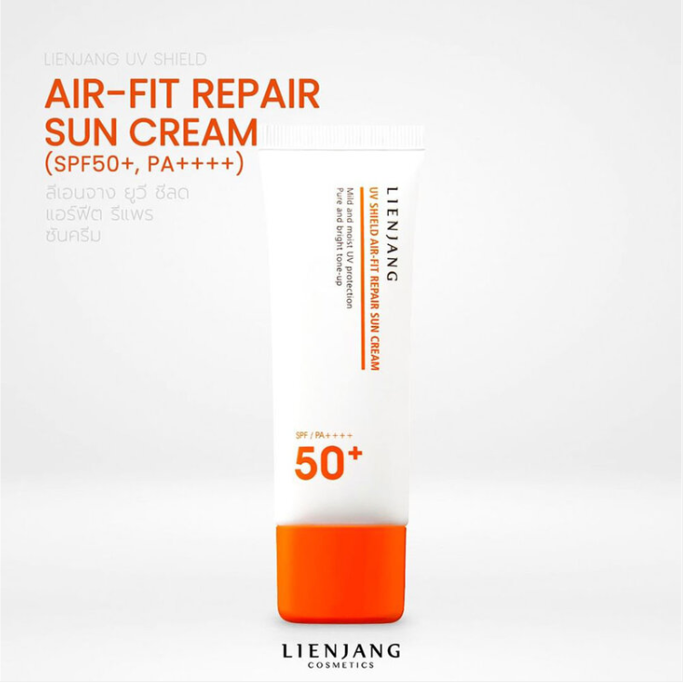 Lienjang - UV Shield Air-fit Repair Sun Cream SPF50+ PA++++ 40ml.