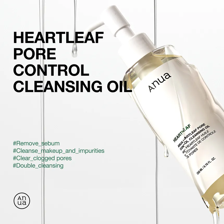Anua - Travel Size Double Cleansing Duo (Cleansing Foam 25ml. + Cleansing Oil 20ml.)