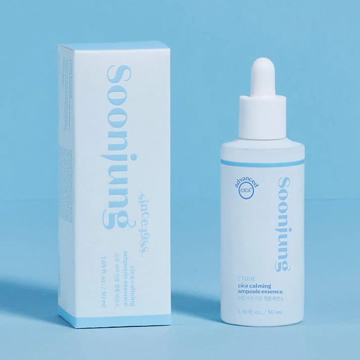 Etude - SoonJung Cica Calming Ampoule Essence 50ml.