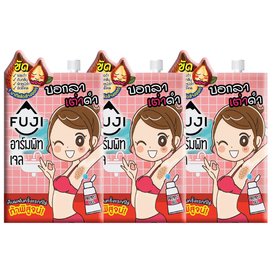 Fuji Cream - Armpit Gel 10g. (Pack of 3)