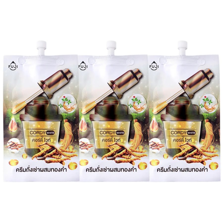 Fuji Cream - Cordy White 10g. (Pack of 3)