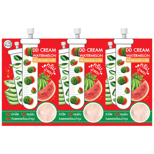 Fuji Cream - DD Watermelon Cream 10g. (Pack of 3)