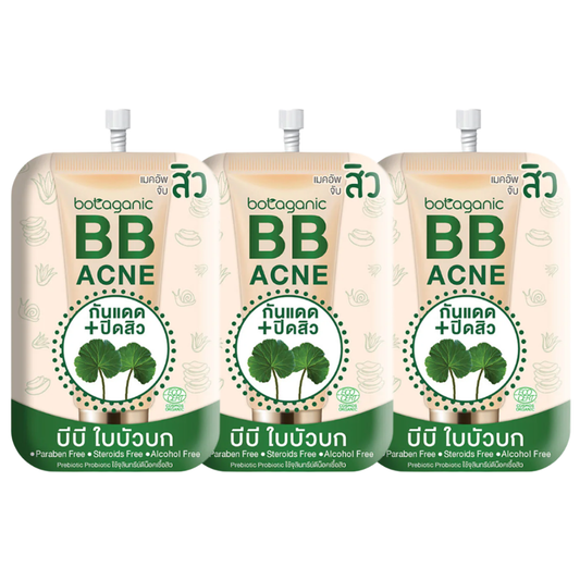 Fuji Cream - Botaganic BB Acne 8g. (Pack of 3)