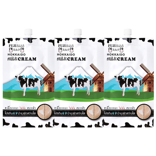 Fuji Cream - Hokkaido Milk Cream 10g. (Pack of 3)