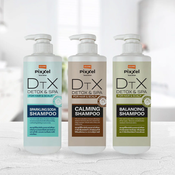 Lolane - Pixxel Detox & Spa Calming Shampoo 550ml.