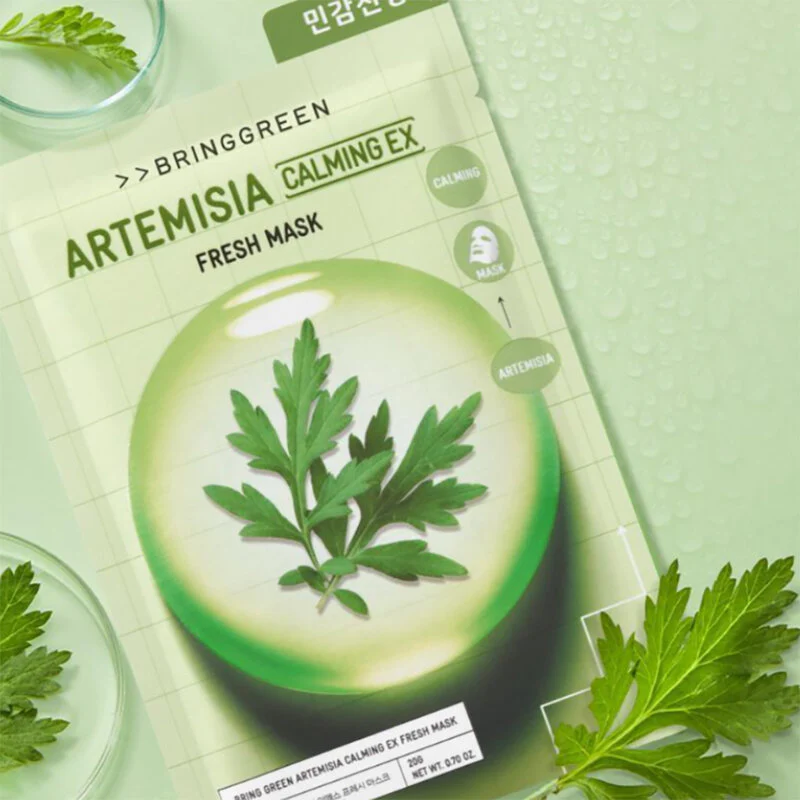Bringgreen - Artemisia Calming Ex Fresh Mask 20g. (Pack of 3)