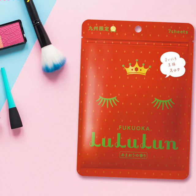 Lululun - Premium Fukuoka Strawberry (Pack of 3 x 7 sheets)