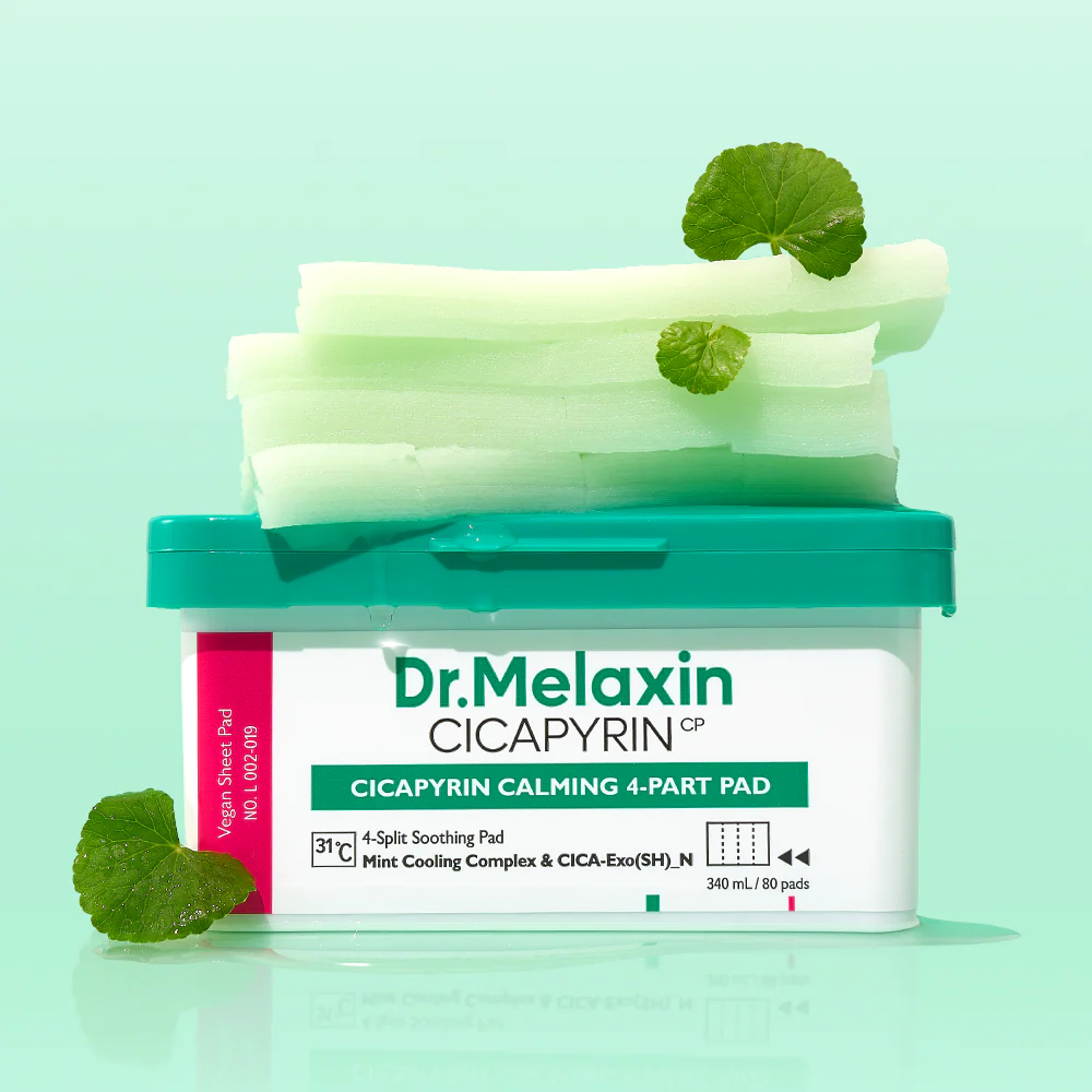 Dr.Melaxin - Cicapyrin Calming 4-Part Pad Cicapyrin Calming 4-Part Pad 340ml. (80 Pads)
