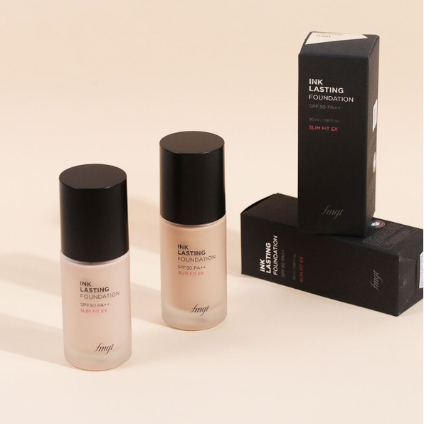 The Face Shop - Fmgt Ink Lasting Foundation Slim Fit SPF30 PA++, #N201 30ml.