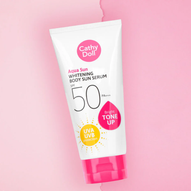 Cathy Doll - Aqua Sun Whitening Body Sun Serum SPF50/PA+++ 138ml.