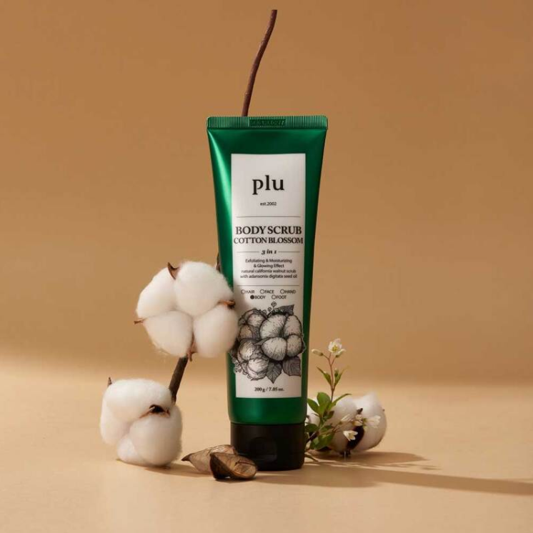 Plu - Body Scrub Cotton Blossom 200g.
