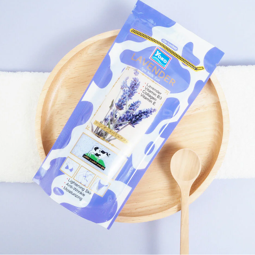 Yoko - Lavender Spa Milk Salt 300g.