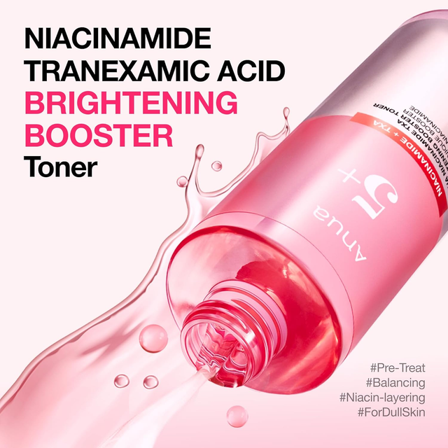 Anua - 5+ Niacinamide + TXA Brightening Booster Toner 250ml.