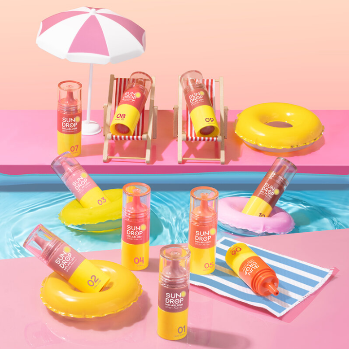 Cathy Doll - Sundrop Melablush #08 Coral Sea SPF50+ PA++++ 6g.
