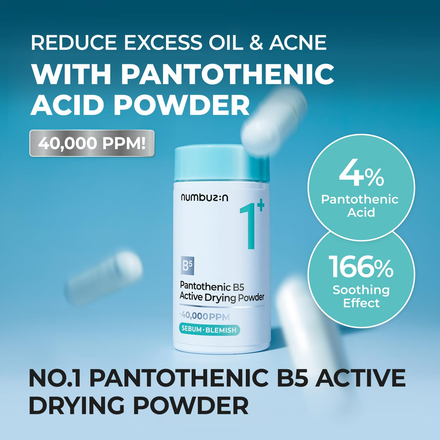Numbuzin - No.1+ Pantothenic B5 Active Drying Powder 7g.