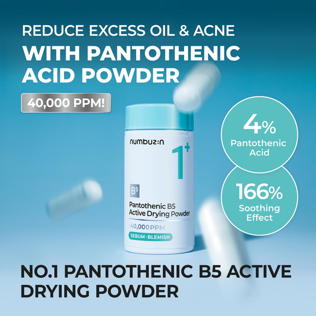 Numbuzin - No.1+ Pantothenic B5 Active Drying Powder 7g.