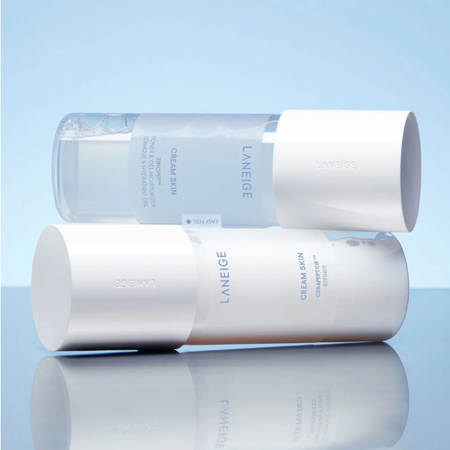 Laneige - Cream Skin Zincpep Toner & Gel Moisturizer, Tonique & Hydratant Gel 170ml.