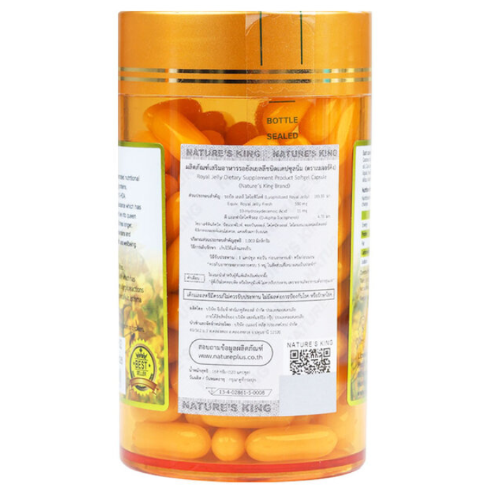 Nature's King - Royal Jelly Original (120 Capsules)