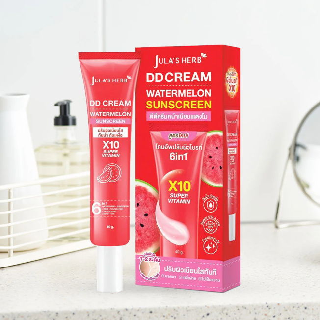 Jula's Herb - DD Cream Watermelon SPF50 PA+++ 40ml.