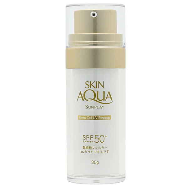 Sunplay - Skin Aqua Non-tinted Stem Cell UV Essence SPF 50+ PA++++ 30g.