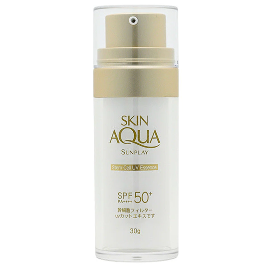 Sunplay - Skin Aqua Non-tinted Stem Cell UV Essence SPF 50+ PA++++ 30g.