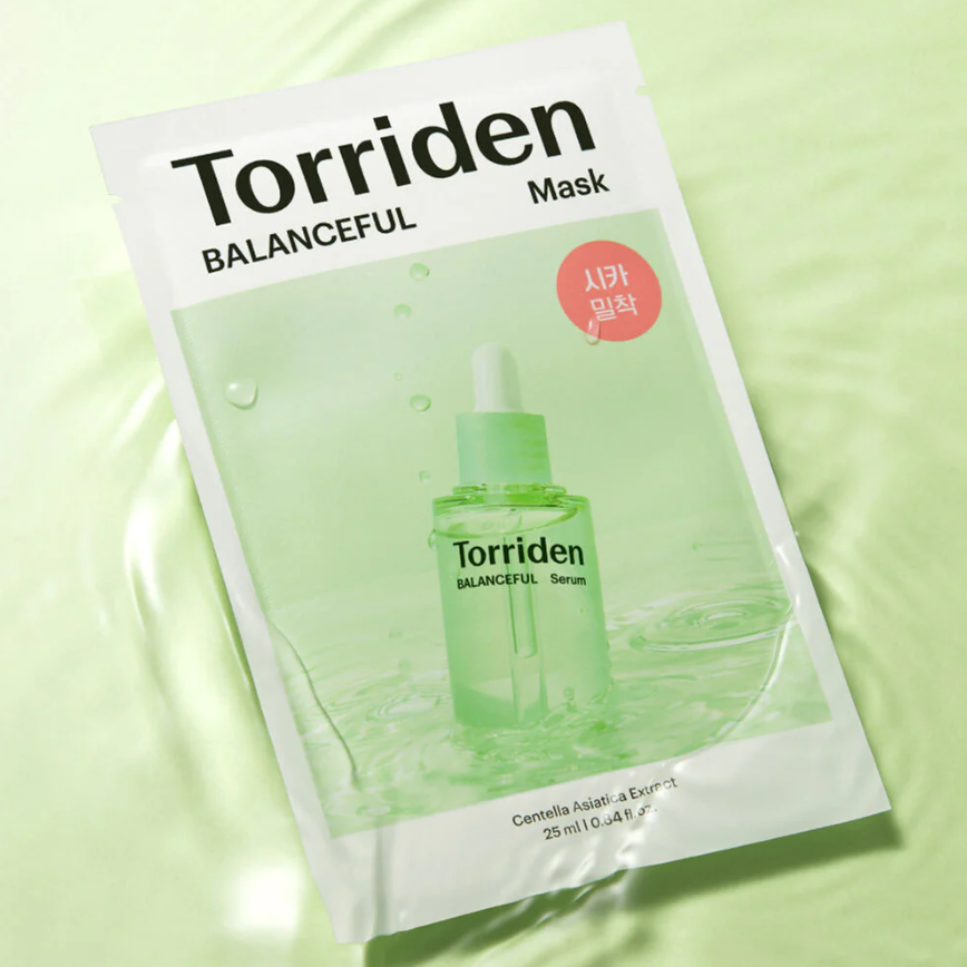 Torriden - Balanceful Cica Mask Sheet 25ml. (Pack of 6)