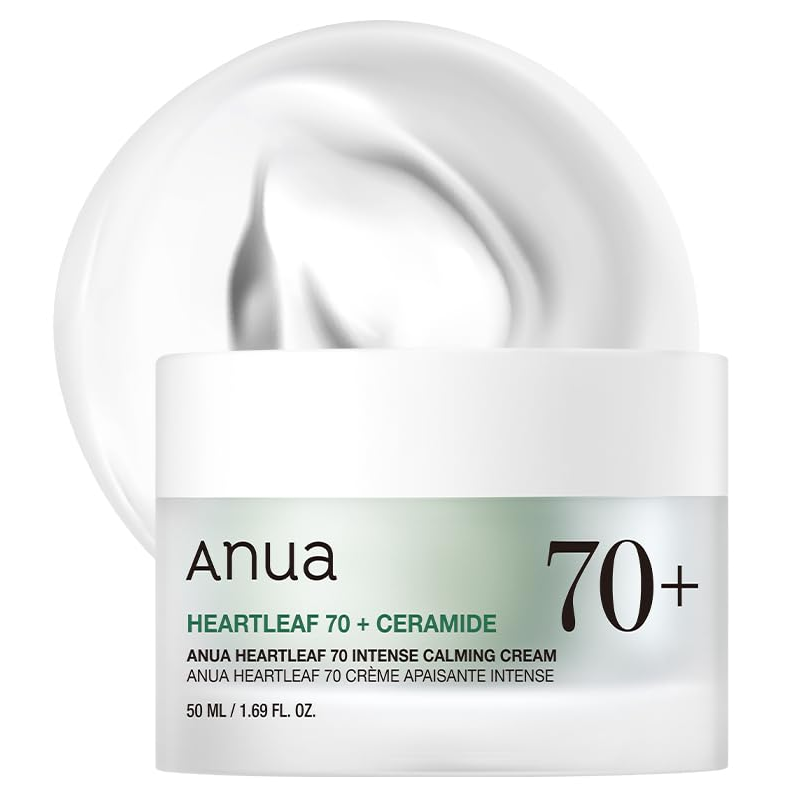 Anua - Heartleaf 70 +Ceramide Intense Calming Cream 50ml.