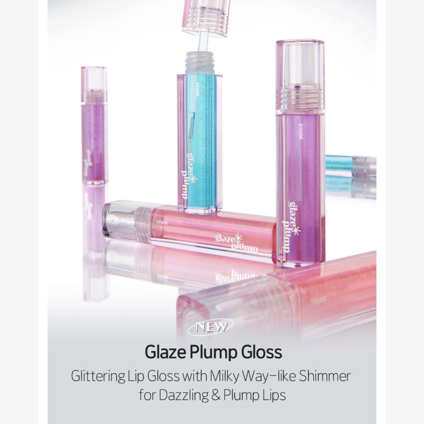 Etude - MBTEye Collection Glaze Plump Gloss #01 Sparkling Blue 4g.