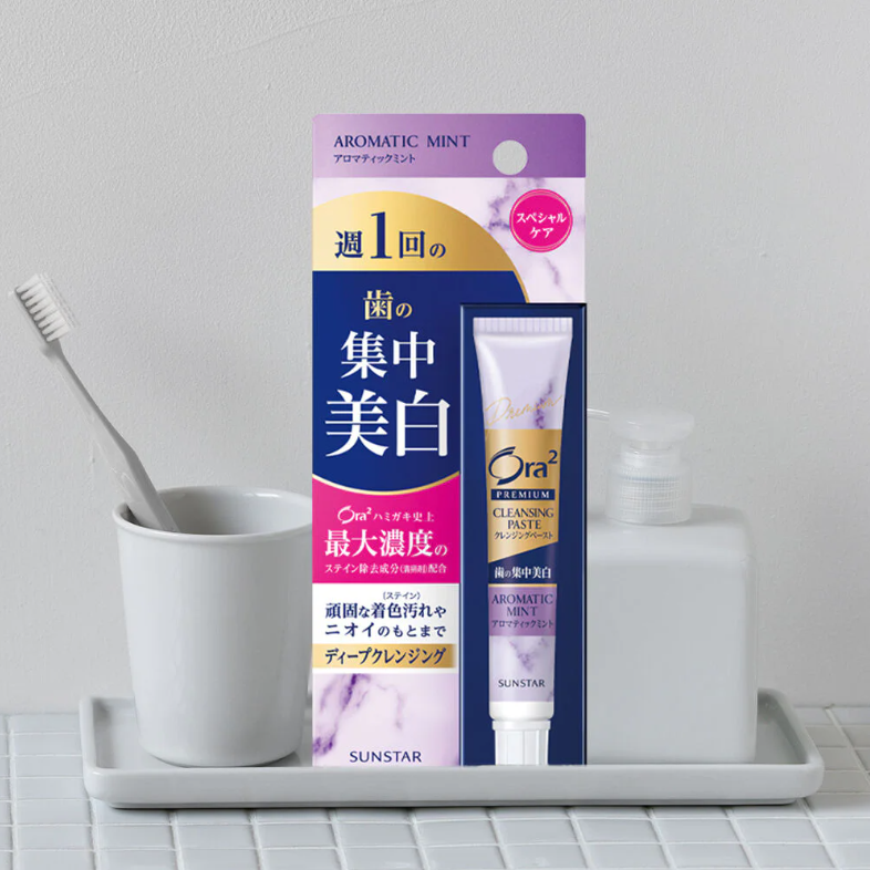 Ora2 - Premium Cleansing Paste Toothpaste Aromatic Mint 17g.