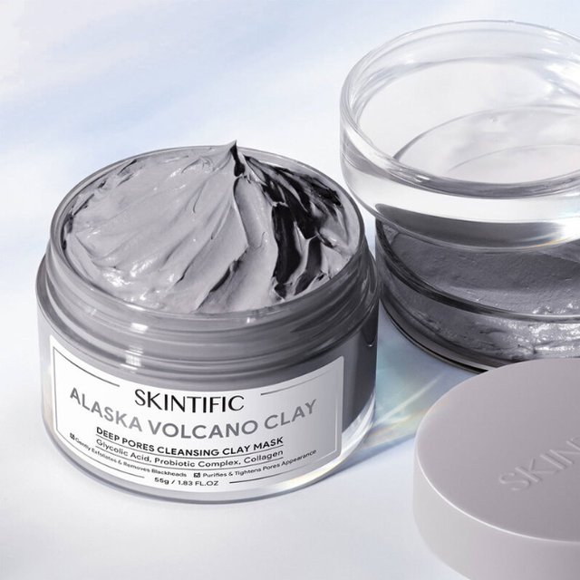 Skintific - Alaska Volcano Clay Deep Pores Cleansing Clay Mask 55g.