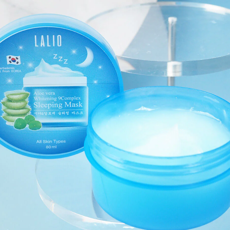 Lalio - Aloe Vera Whitening 9 Complex Sleeping Mask 80ml.