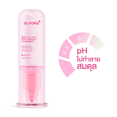 Dr.PONG - M.I.C.H.I Gentle Feminine Cleanser 100ml.