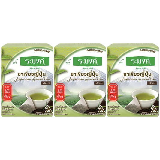Raming - Jasmine Green Tea 1.8g. (10 Sachets x 3 Boxes)
