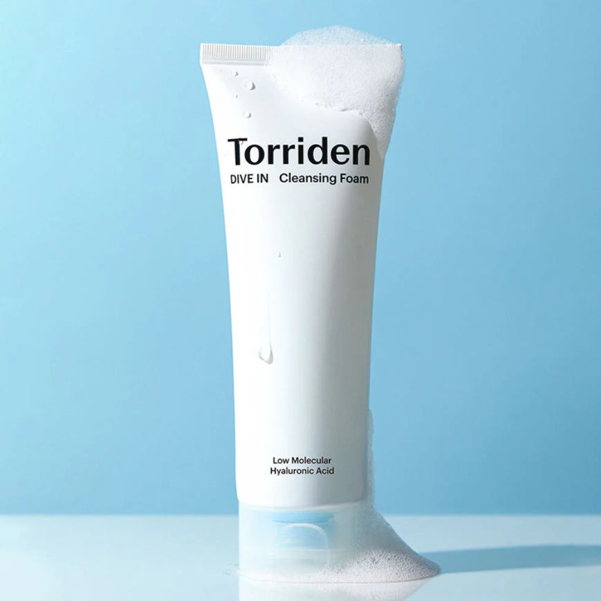 Torriden - Dive In Low Molecular Hyaluronic Acid Cleansing Foam 150ml.
